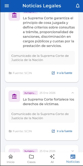 App Screenshot - Estado